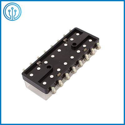 3AG AGC PCB 8 Way 120A Mount Fuse Holder 6x30mm BX308 Waterproof Fuse Block