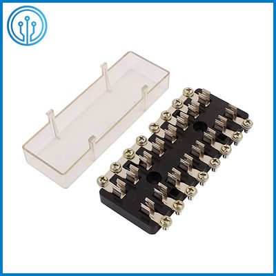 3AG AGC PCB 8 Way 120A Mount Fuse Holder 6x30mm BX308 Waterproof Fuse Block